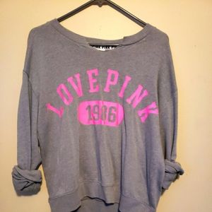 Pull over sweat shirt